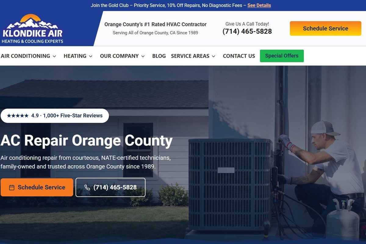Klondike Air: AC repair
