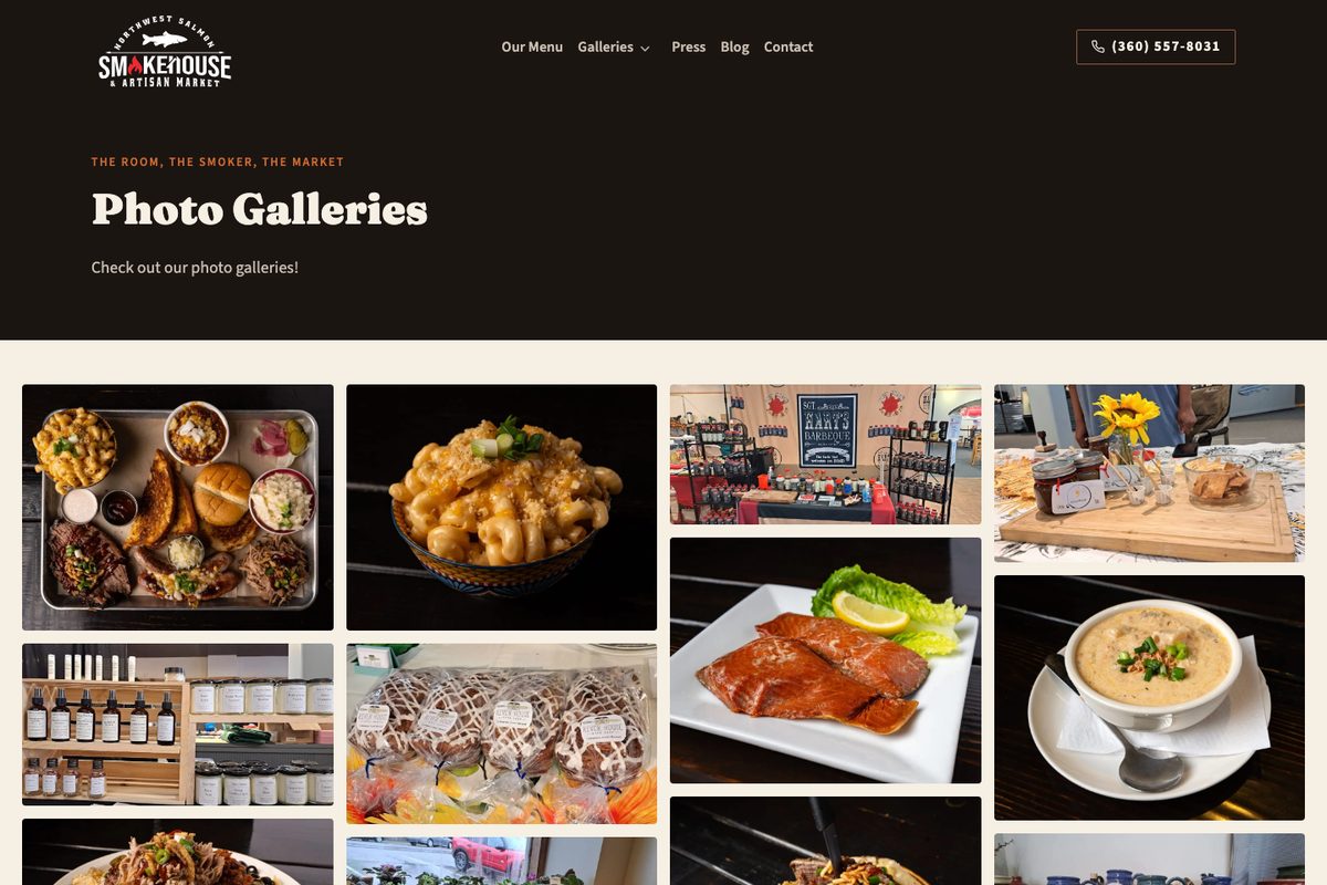 NW Salmon Smokehouse: Photo galleries